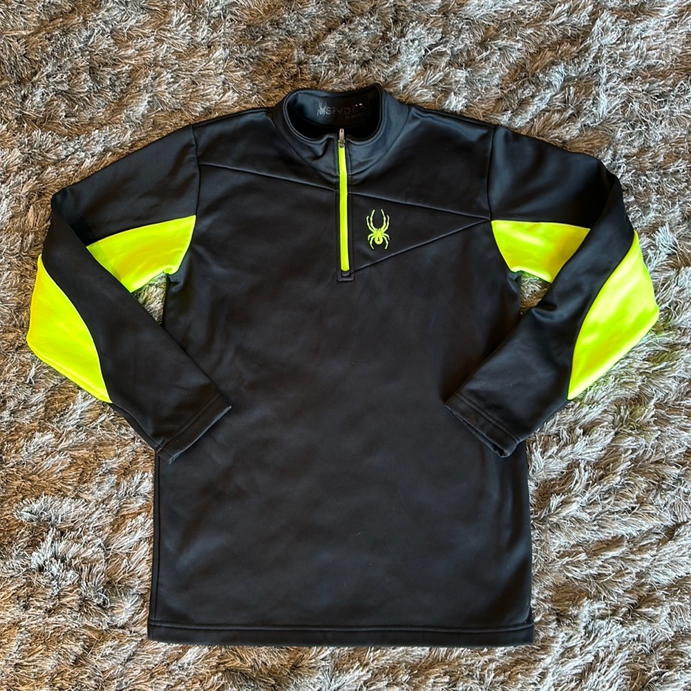 SPYDER SKI SNOWBOARDING SWEATSHIRT, PULLOVER, JACKET,  LAYER - GREAT CONDITION